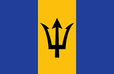 Bandiera Barbados - mobile digicel Bandiera Barbados - mobile digicel