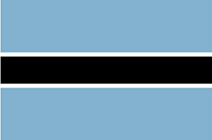 Bandiera Botswana Bandiera Botswana