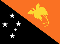 Bandiera Papua - Nuova Guinea