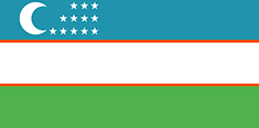 Bandiera Uzbekistan - Mobile Coscom